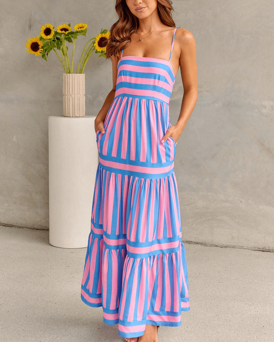 Juliana | Striped Summer Dress