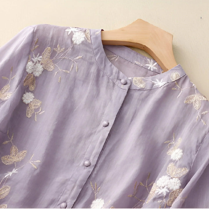 Giovanna™ | Lightweight cotton blouse