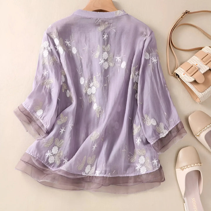 Giovanna™ | Lightweight cotton blouse