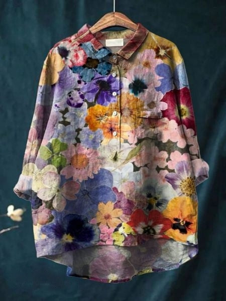 DONNA™ | FLORAL PRINT BLOUSE