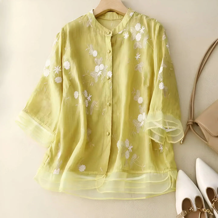 Giovanna™ | Lightweight cotton blouse