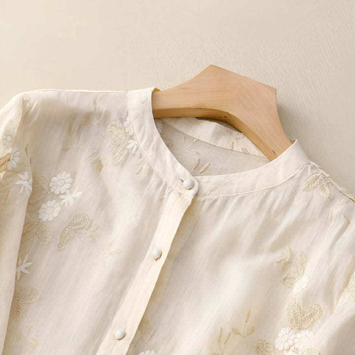 Giovanna™ | Lightweight cotton blouse