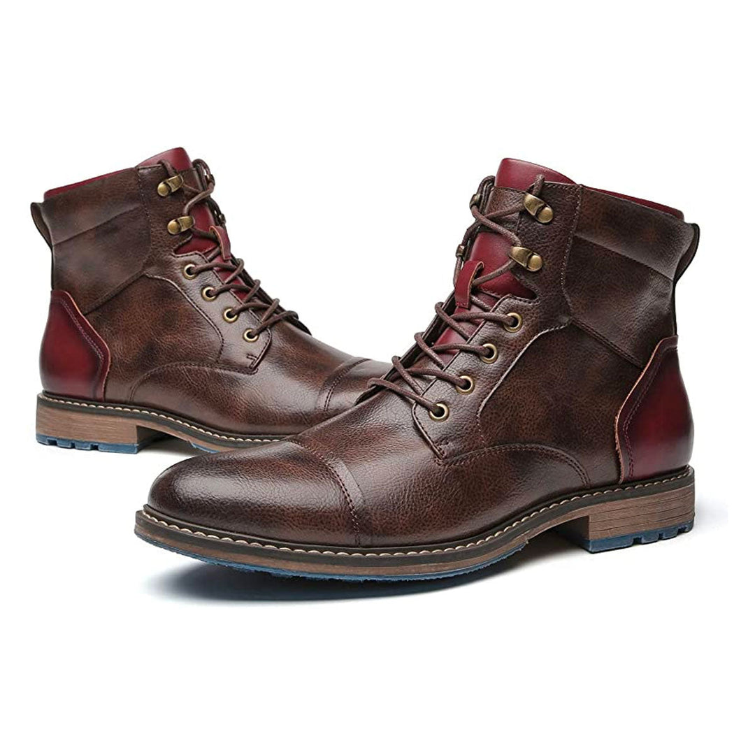 DAVE™ - HANDMADE PREMIUM LEATHER OXFORD BOOTS