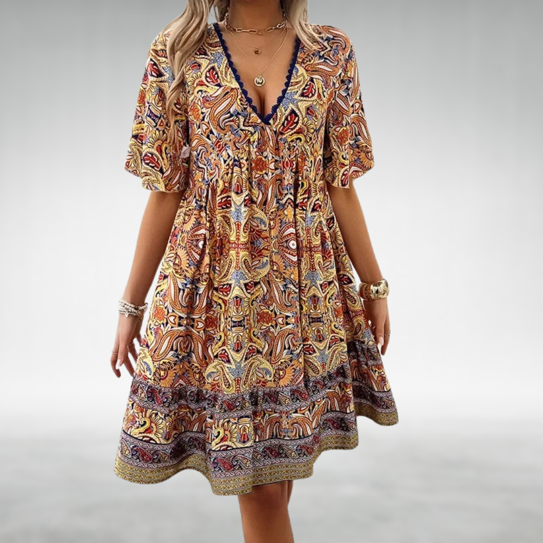 Maria™ - Boho Swing Dress