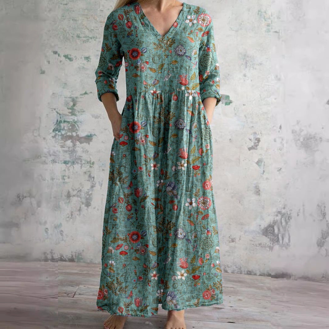 AMELIA FLORAL GRACE DRESS