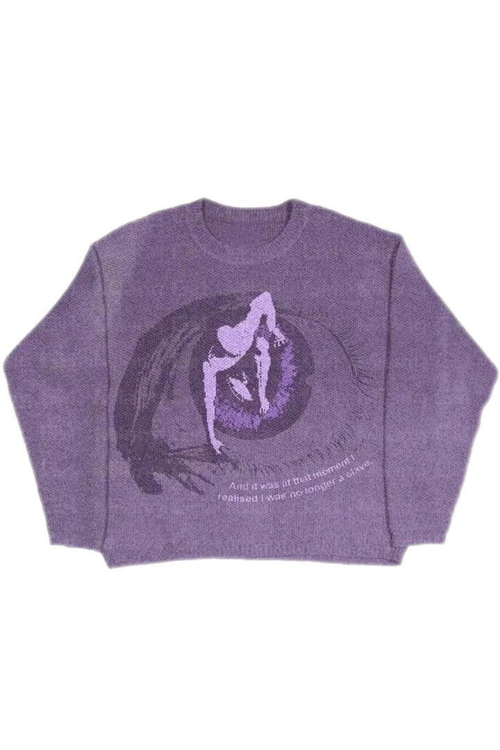 BREAK FREE' KNITTED SWEATER