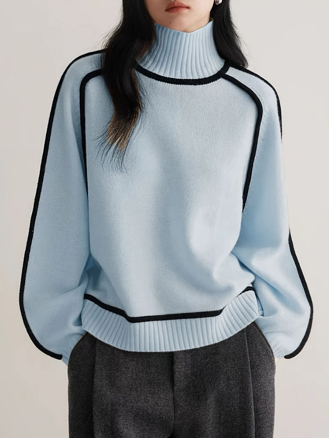 EMILIA™ | SOFT TURTLENECK SWEATER