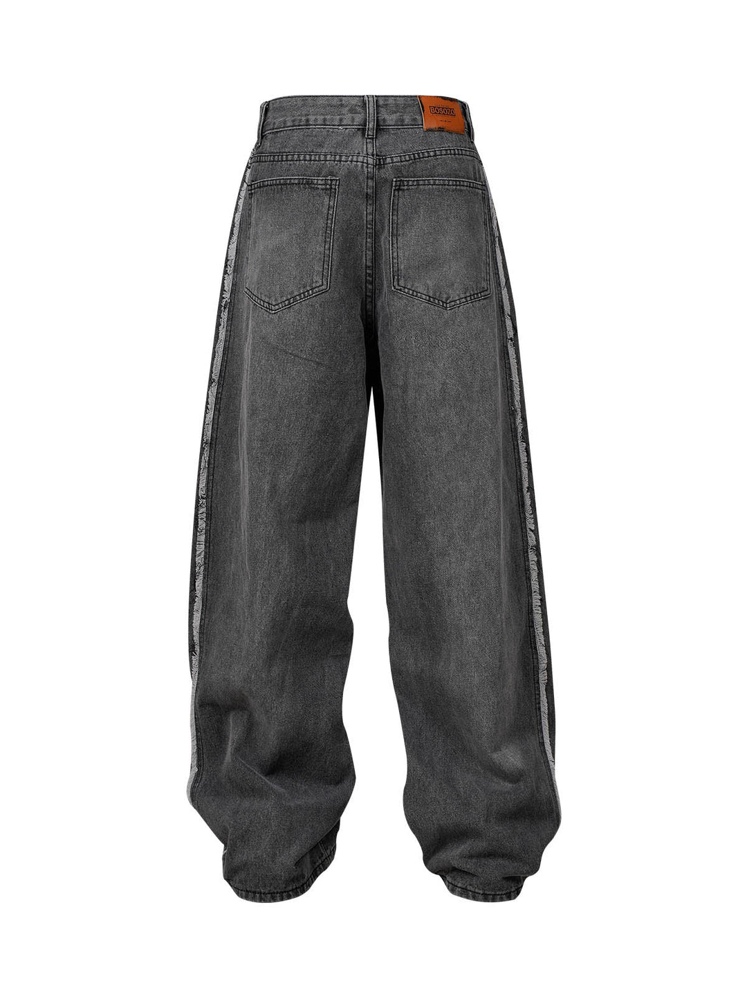 'GIULIANA' WASHED DISTRESSED BAGGY JEANS