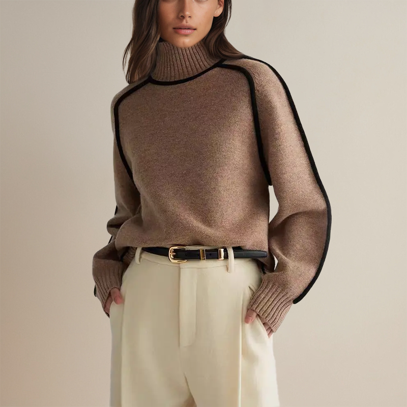 EMILIA™ | SOFT TURTLENECK SWEATER