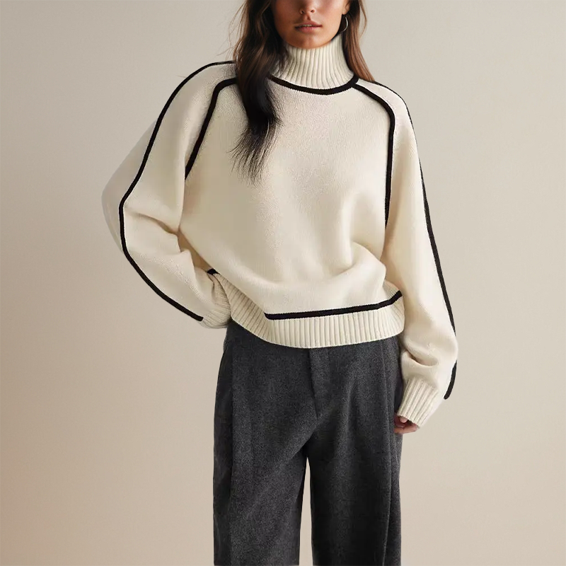 EMILIA™ | SOFT TURTLENECK SWEATER