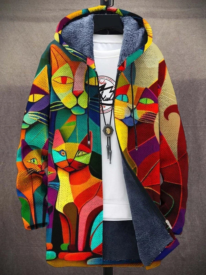 ANNA™ - ARTISTIC PRINT COAT